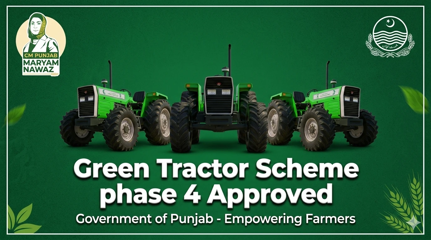 Green Tractor Scheme Phase 4 Approved by CM Punjab