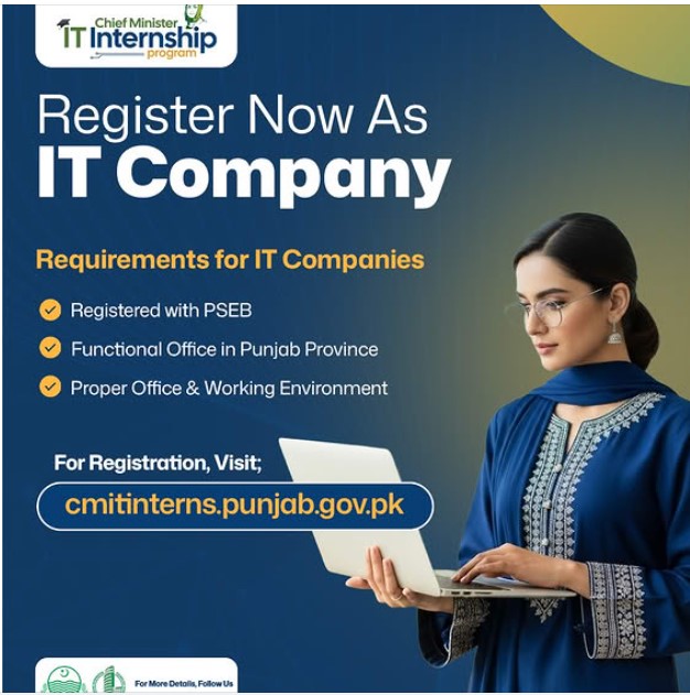 Chief Minister IT Internship Program Registration 2026