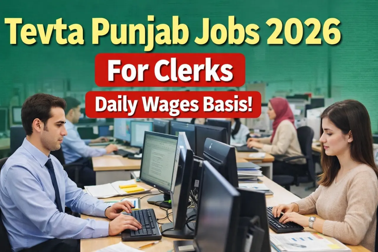 Clerk Jobs in Tevta Punjab 2026