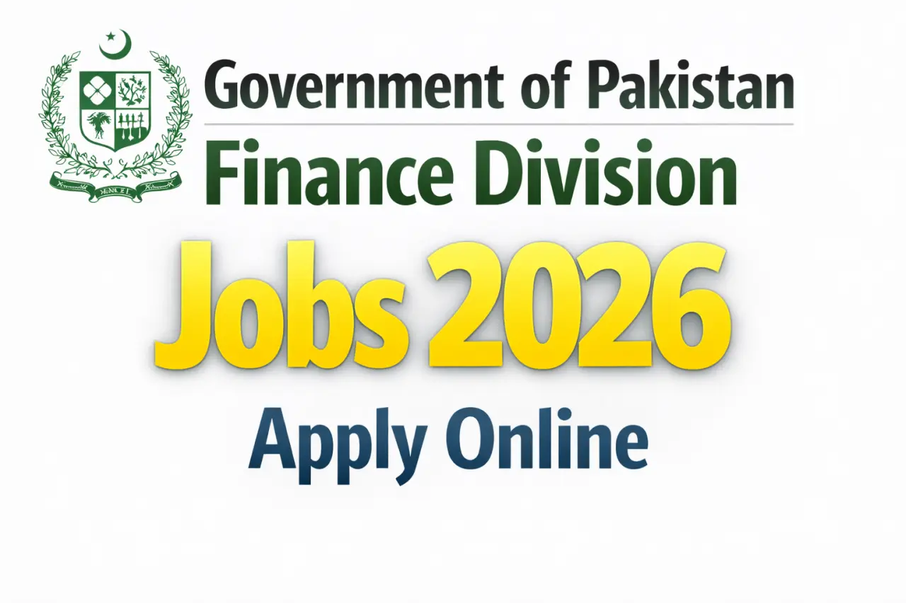 Government of Pakistan Finance Division Jobs 2026