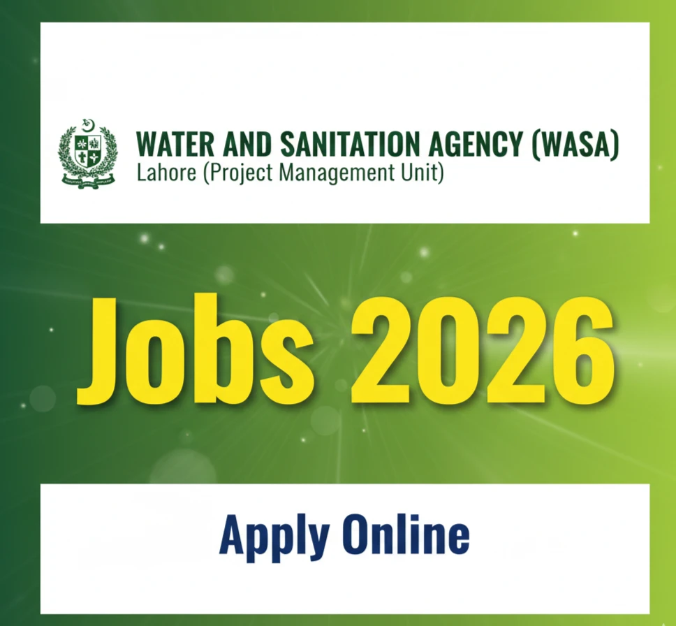 Wasa LAHORE jobs 2026 apply Online