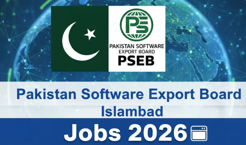 Pakistan Software Export Board PSEB Islamabad Jobs 2026