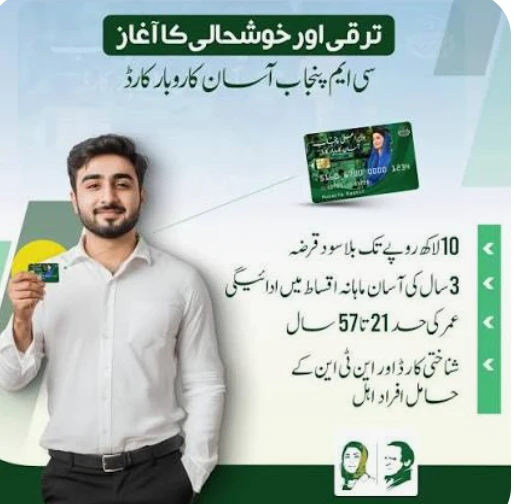 CM Punjab Asaan Karobar Card