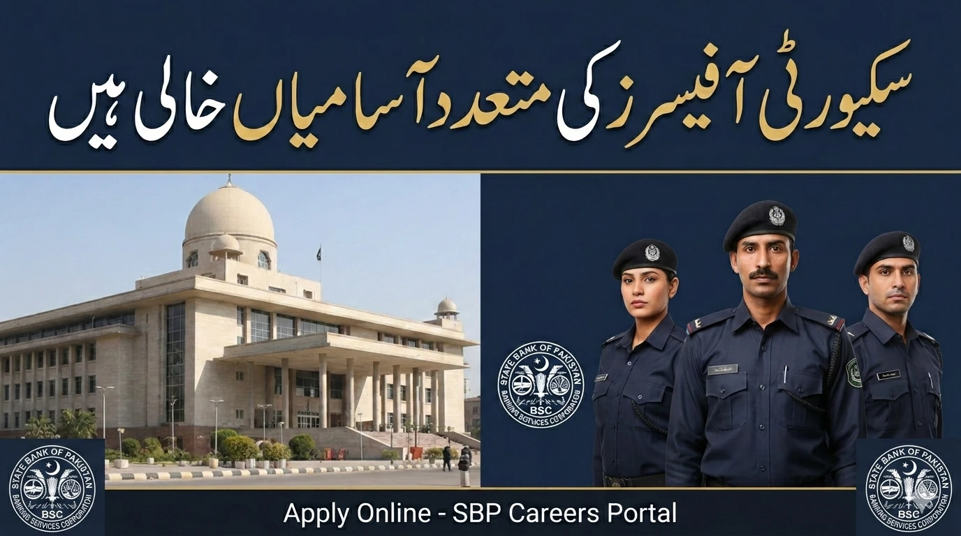 State Bank of Pakistan Jobs 2026