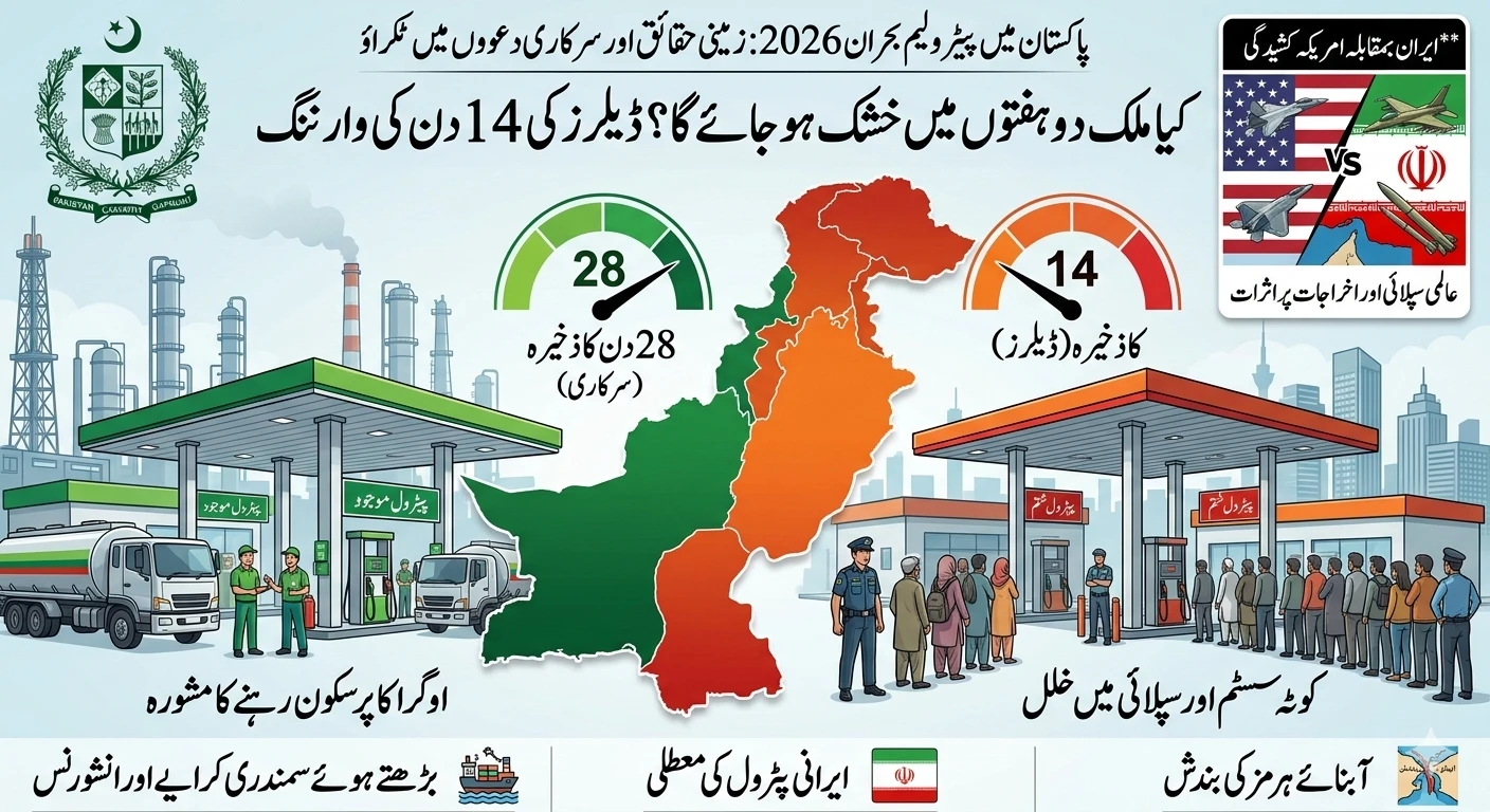 پاکستان میں ایندھن کی فراہمی کا بحران اور بڑھتی ہوئی کشیدگی