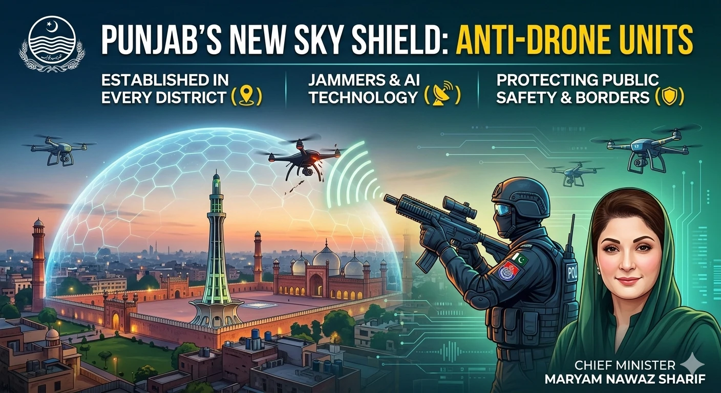 Punjab’s New Plan to Keep the Skies Safe: Anti-Drone Units in Every District