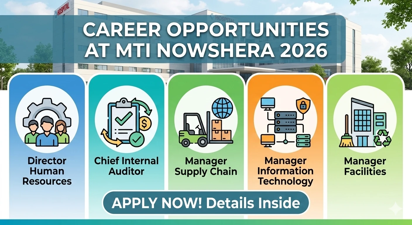Management jobs 2026 at MTI Nowshera
