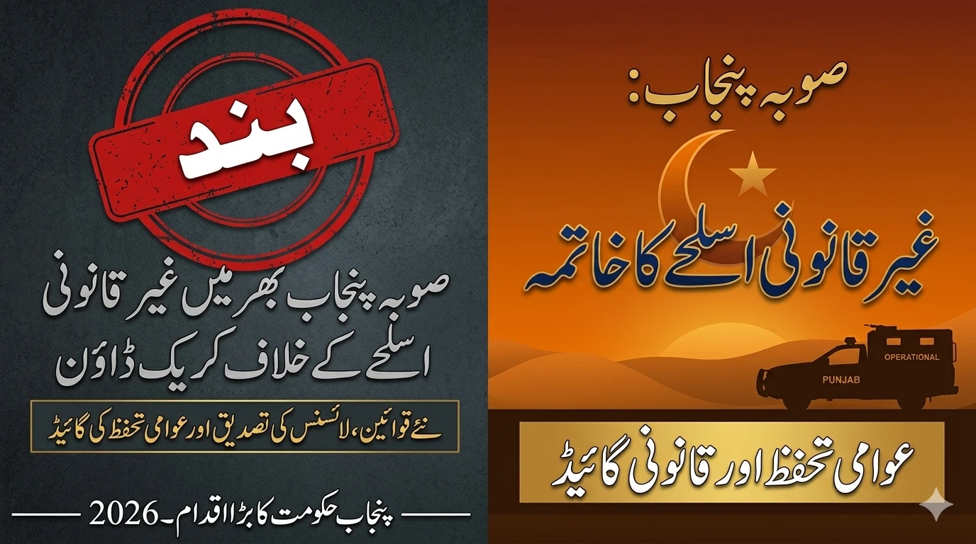 Punjab Illegal Weapons Crackdown 2026: New Rules and Public Safety Guide