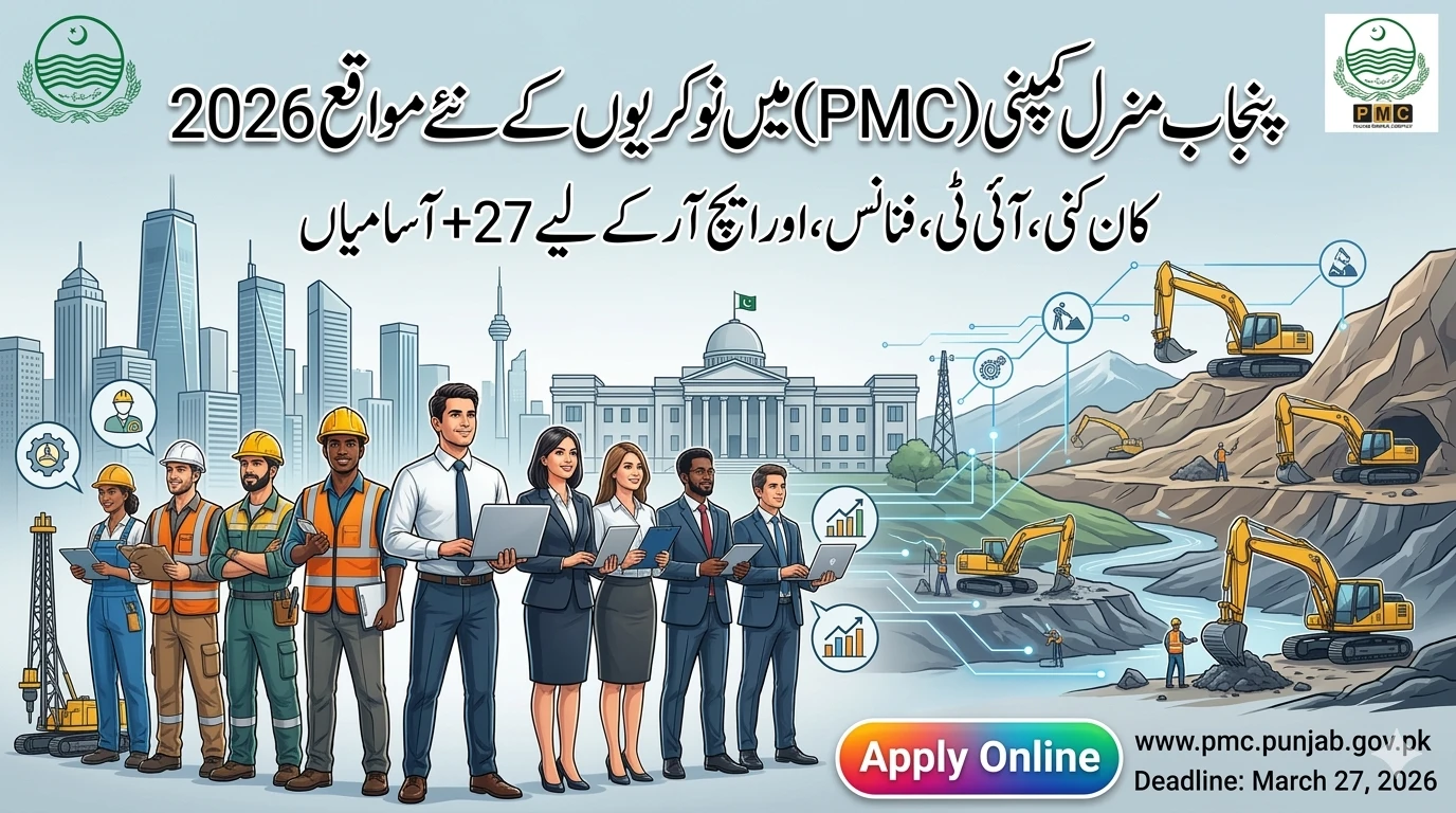 Punjab Mineral Company Jobs 2026