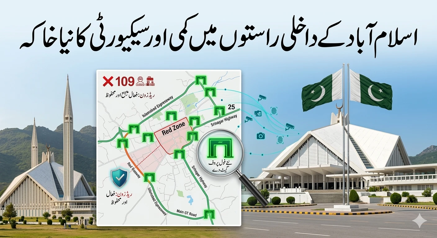 Capital Islamabad is Closing 84 Entry Points