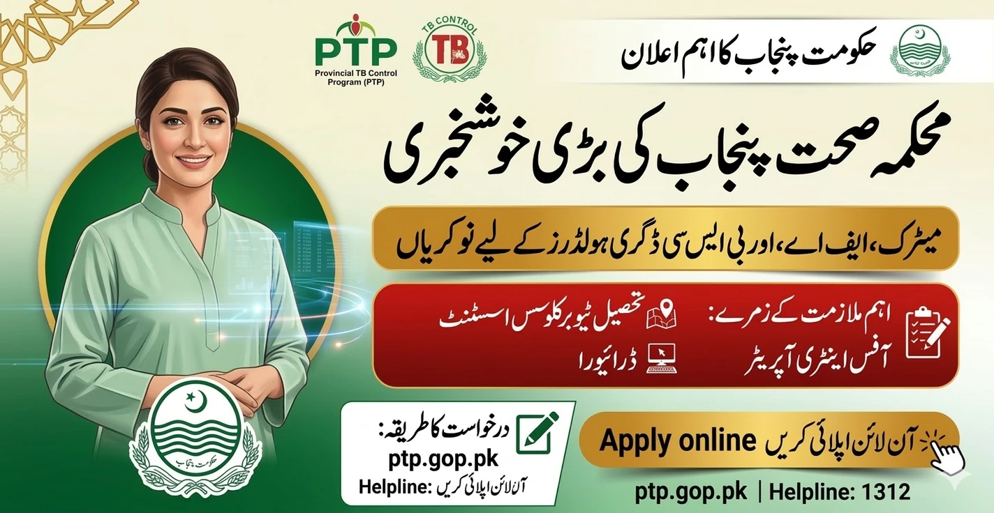 Latest Punjab Health Department Jobs 2026