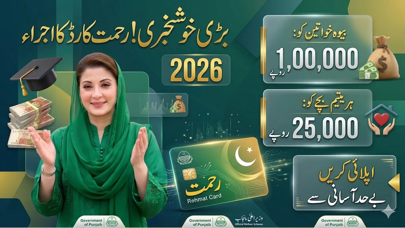 CM Punjab Rehmat Card 2026