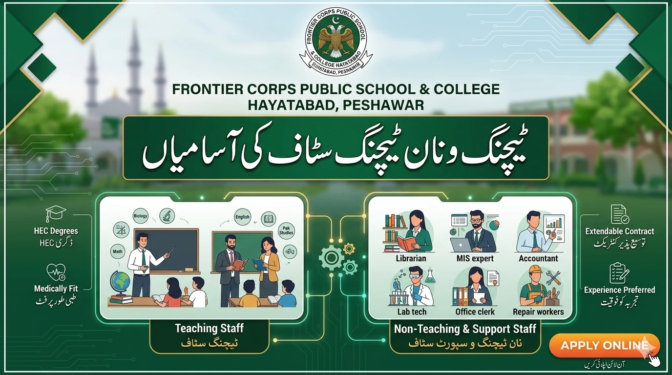 Frontier Corps Public School & College Hayatabad 2026