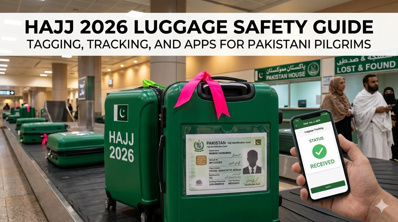​Hajj 2026: The Ultimate Luggage Safety and Identification Guide for Pakistani Pilgrims