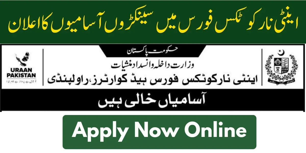 ANF Jobs 2026 Joinanf.pk