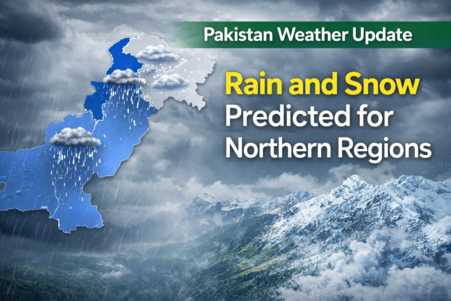 Pakistan Weather Update: Rain and Snow Predicted for Northern Regions