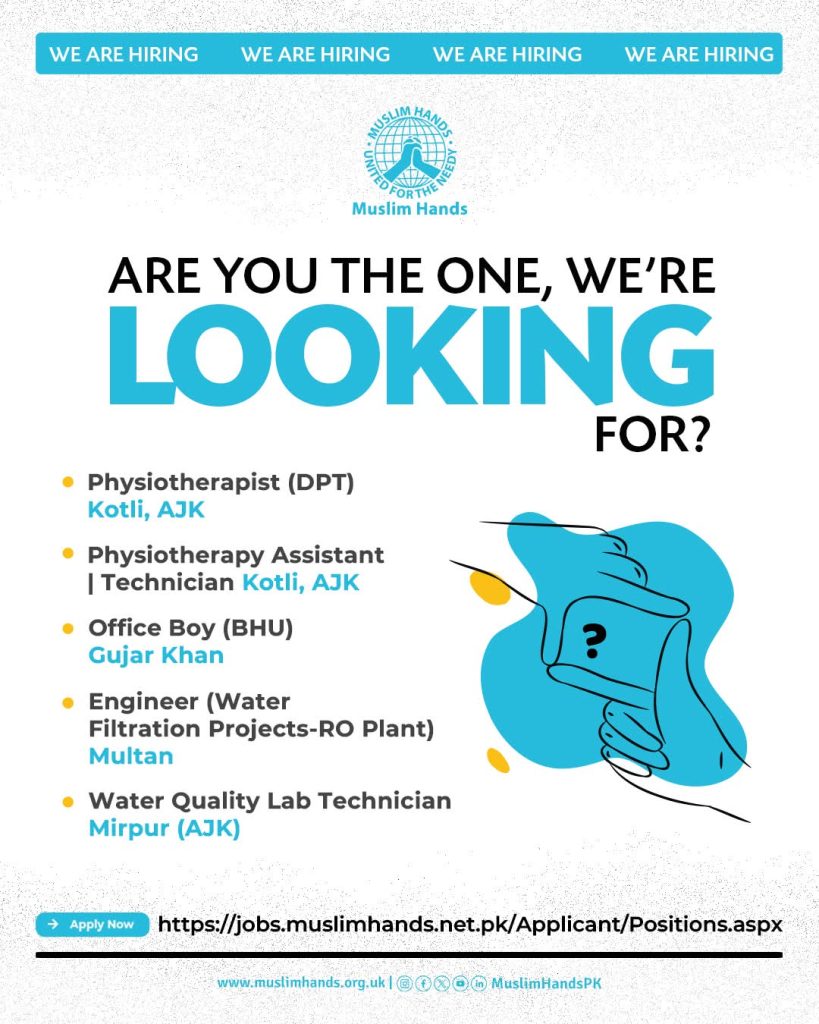 Muslim Hands Jobs 2026
