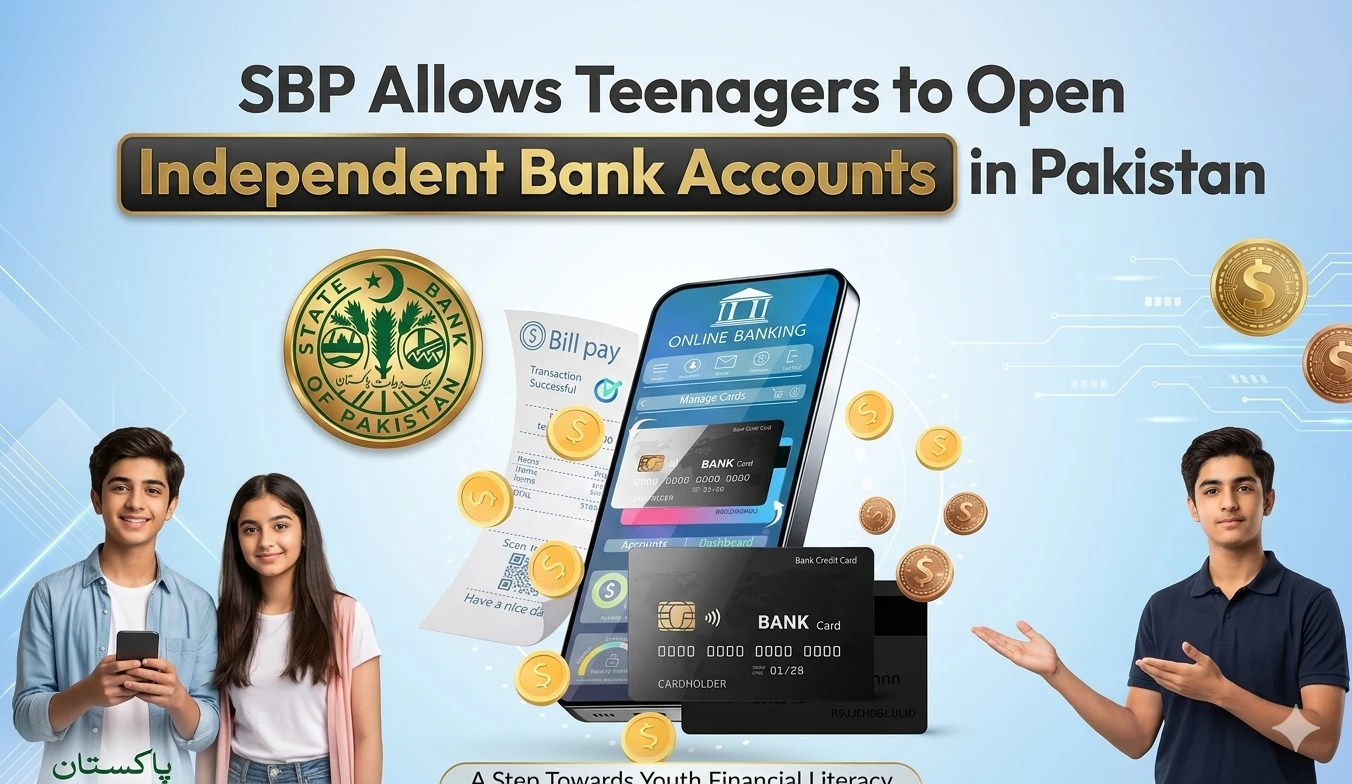 How Pakistani Teenagers Can Now Open Bank Accounts