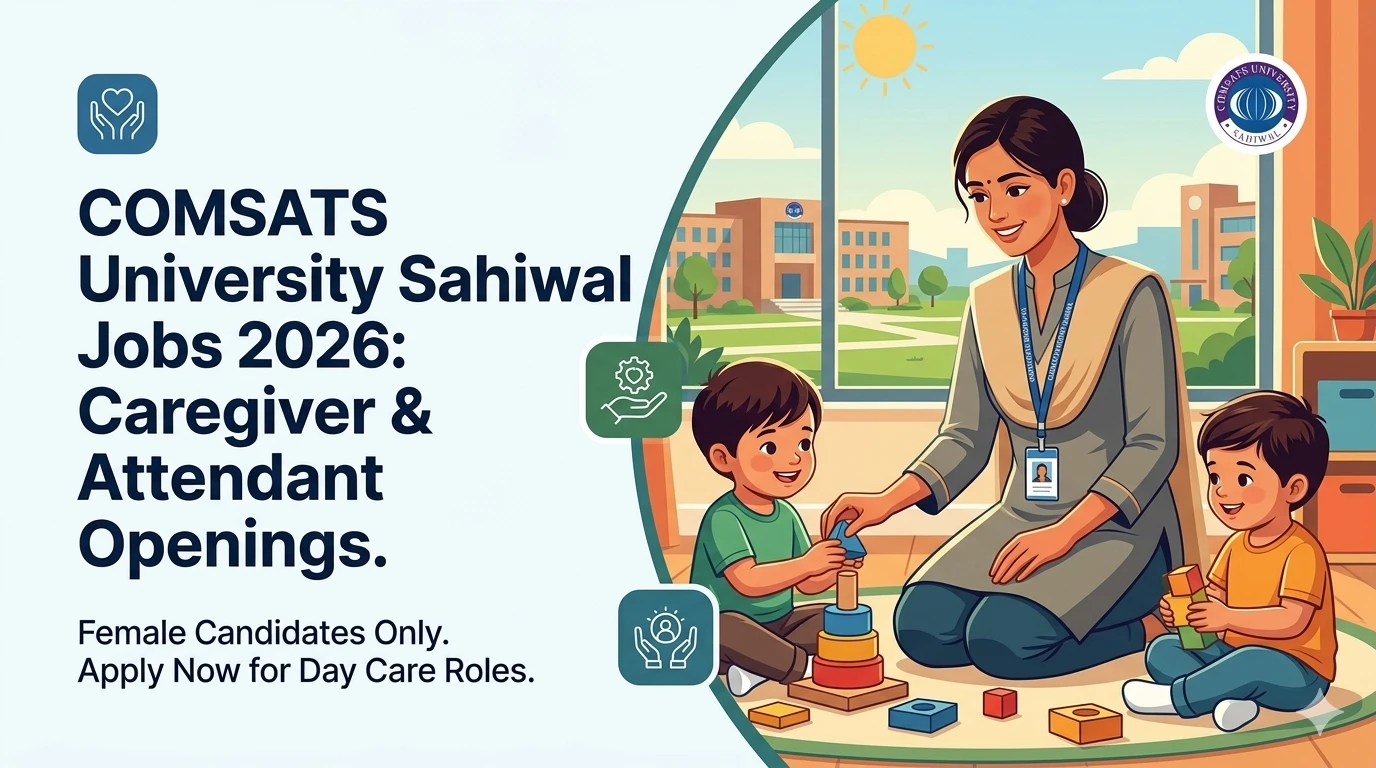 COMSATS Sahiwal Jobs 2026