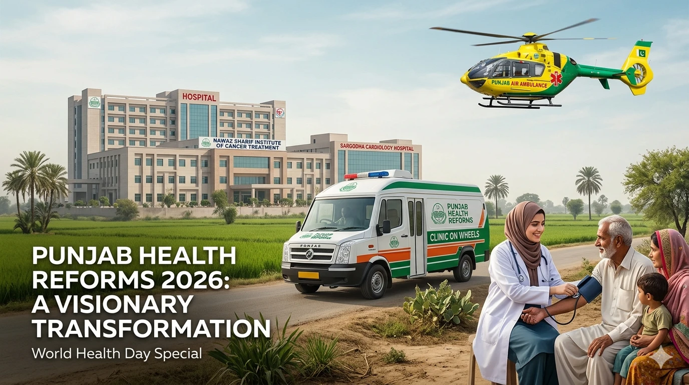 World Health Day special CM Punjab Initiatives in health sector