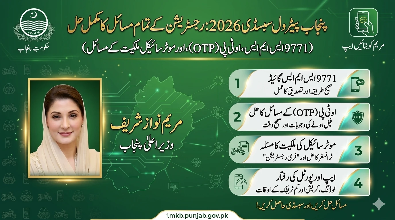 Punjab Petrol Subsidy 2026 fix problems