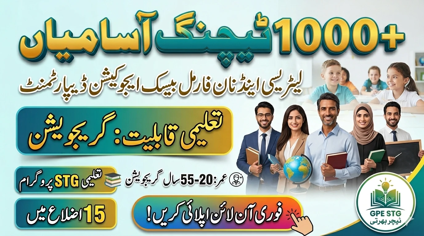 Literacy Department Punjab Jobs