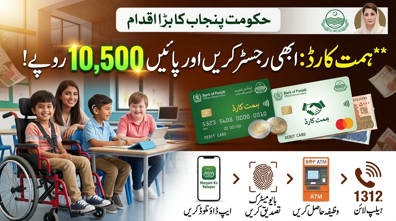 Himmat Card Registration for SE Students