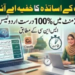 AI Lesson Plan Generator Urdu